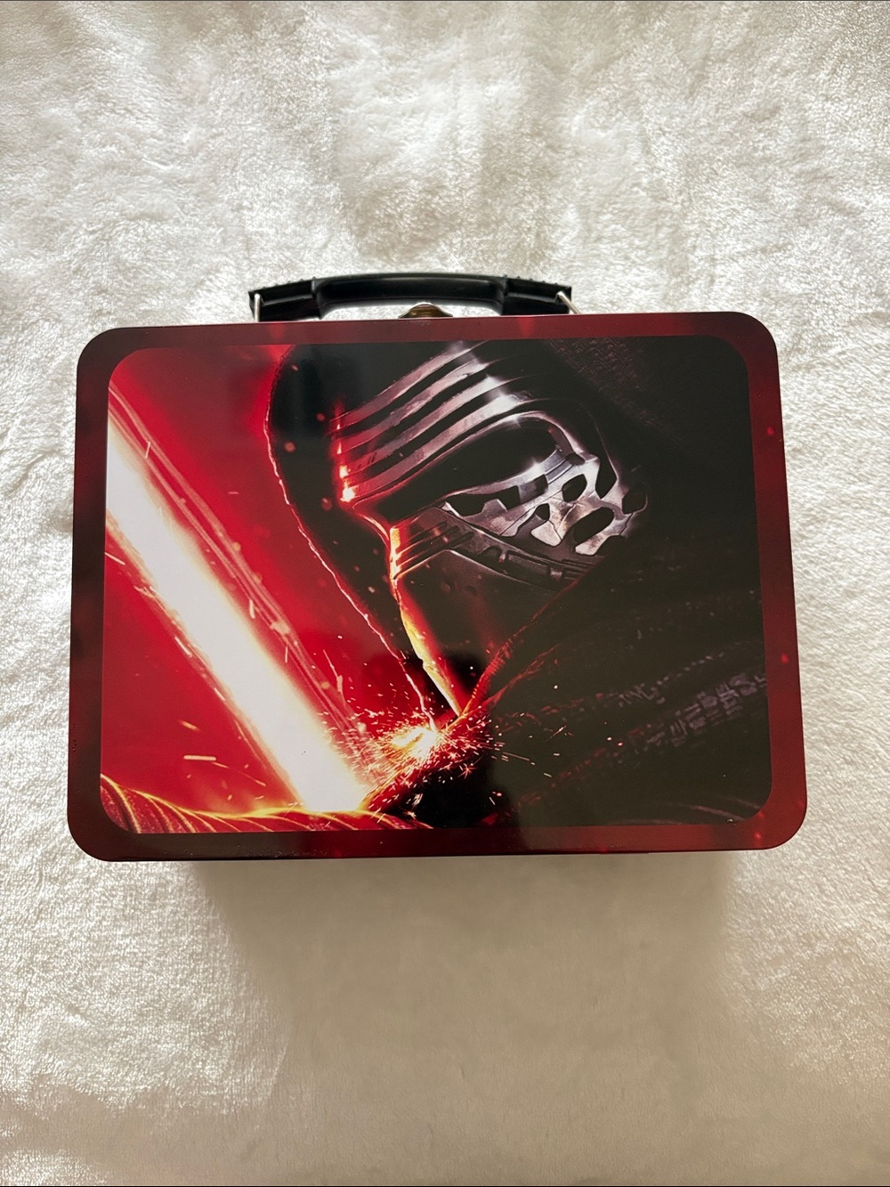 Star Wars Kylo Ren Red Metal Lunchbox - Carry Case